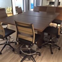 Wit Stool/Custom Meeting Table