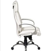 Deluxe High-Back Executive Leather Chair
