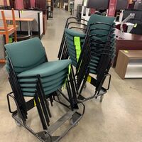 STACKING CHAIR QTY:4