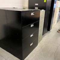 USED 4 DRAWER LATERAL - BLACK