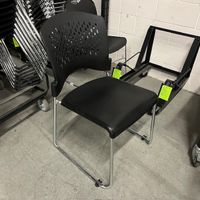 USED STACKING CHAIR, NO ARMS