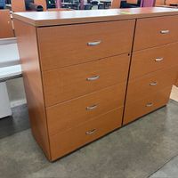 USED 4 DRAWER LATERAL - SAHARA MAPLE