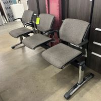 USED GLOBAL 3 PERSON BEAM SEATING QTY:1